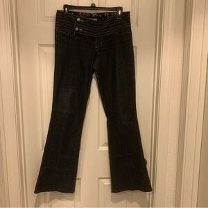 Stylish Dark Blue Women's Jeans